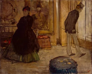2体のインテリア、1869